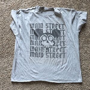 Main Street Punk Mickey Gray Graphic Tee
